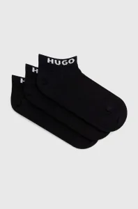 Hugo Boss 3 PACK - dámske ponožky HUGO 50483111-001 39-42