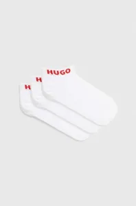 Hugo Boss 3 PACK - dámske ponožky HUGO 50483111-100 39-42