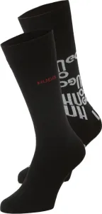 Hugo Boss 2 PACK - pánske ponožky HUGO 50510802-001 39-42