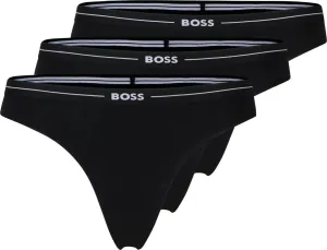 Hugo Boss 3 PACK - dámske nohavičky BOSS Brief 50510016-001 XXL