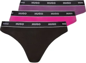 Hugo Boss 3 PACK - dámske tangá HUGO 50480150-985 S