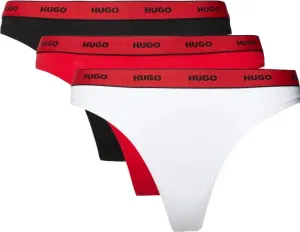 Hugo Boss 3 PACK - dámske tangá HUGO 50480150-990 XL