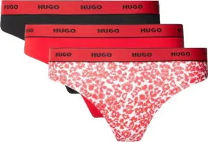 Hugo Boss 3 PACK - dámske tangá HUGO 50495870-646 XL