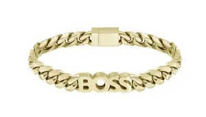 Hugo Boss Fashion pozlátený náramok Boss 1580505 19 cm #8104869