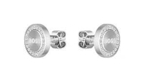 Hugo Boss Luxusné oceľové náušnice Iona 1580558