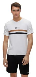 Hugo Boss Pánske tričko BOSS Regular Fit 50491487-100 S