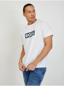 Hugo Boss Pánske tričko BOSS Regular Fit 50485956-100 L