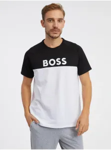 Čierne tričká Hugo boss