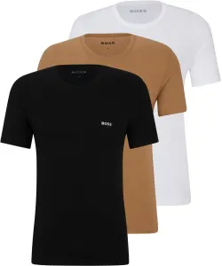 Hugo Boss 3 PACK - pánske tričko BOSS Regular Fit 50475284-265 XL