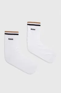 Hugo Boss 2 PACK - pánske ponožky BOSS 50491195-100 39-42