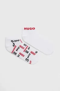 Hugo Boss 2 PACK - pánske ponožky HUGO 50491224-100 43-46
