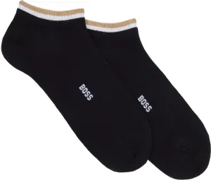 Hugo Boss 2 PACK - pánske ponožky BOSS 50491192-001 43-46