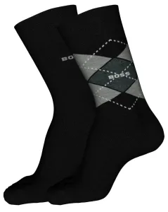 Hugo Boss 2 PACK - pánske ponožky BOSS 50478352-001 39-42