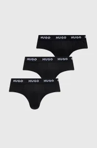 Hugo Boss 3 PACK - pánske slipy HUGO 50469763-001 S