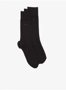 Hugo Boss 3 PACK - pánske ponožky BOSS 50469839-001 43-46