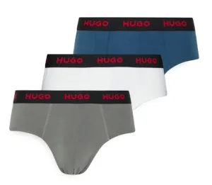 Hugo Boss 3 PACK - pánske slipy HUGO 50469783-973 M
