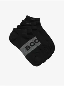 Hugo Boss 2 PACK - pánske ponožky BOSS 50469720-001 43-46