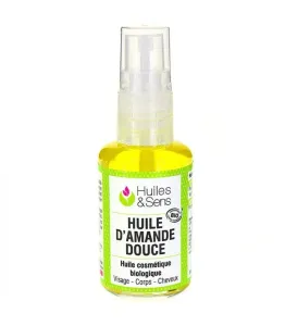 Huiles & Sens Bio mandľový olej, 100 ml