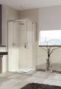 Sprchové dvere 80x80 cm Huppe Aura elegance 401308.092.322.730