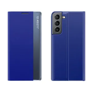 MG Sleep Case knižkové puzdro na Samsung Galaxy S23, modré, HUR270134