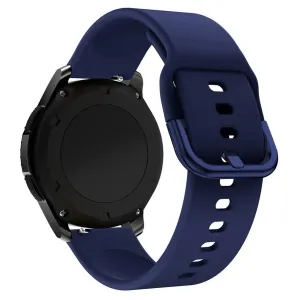 Hurtel Silikónový remienok TYS univerzálny pre inteligentné hodinky (22 mm), tmavo modrý
