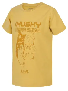 Husky  Tash K yellow, 164 Detské funkčné tričko