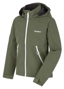 Children's softshell jacket HUSKY Salex K khaki #8357610