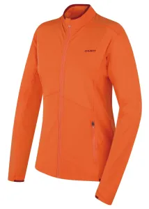 Women's sweatshirt HUSKY Tarp zipper L lt. Orange #7347648