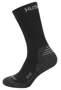 Husky  All Wool čierna, 30-32 Detské ponožky