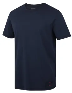 Husky  Tee Base M dark blue, M Pánske bavlnené tričko