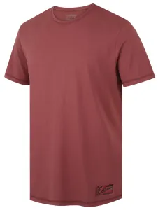 Husky  Tee Base M dark bordo, XXL Pánske bavlnené tričko
