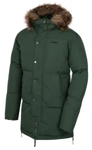 Pánsky páperový kabát Husky Downbag M tm. khaki XL