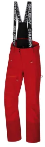 Husky  Gilep L červená, L Dámske lyžiarske nohavice