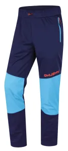 Husky  Kala M blue, XXXL Pánske softshellové nohavice