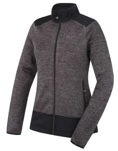 Husky  Alan L black, XL Dámsky fleecový sveter na zips