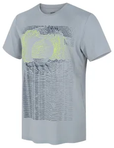 Husky  Tash M lt. grey, M Pánske funkčné tričko