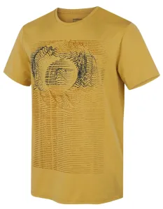 Husky  Tash M yellow, L Pánske funkčné tričko