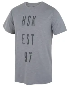 Husky  Tingl M šedá, XXL Pánske funkčné tričko