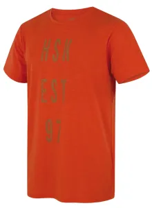 Husky  Tingl M orange, S Pánske funkčné tričko
