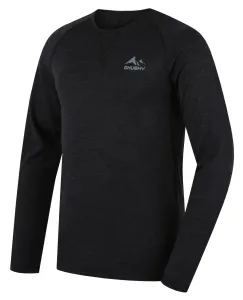 Husky  Merow M black, XL Merino termoprádlo tričko