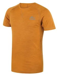 Husky  Mersa M mustard, XL Merino termoprádlo tričko