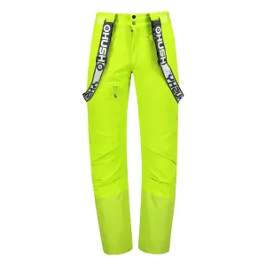 Pánske lyžiarske nohavice Husky Gilep M zelená XL #4455741