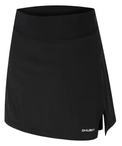 Husky  Flamy L black, XL Dámska funkčná sukňa so šortkami