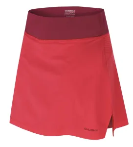 Husky  Flamy L pink, XS Dámska funkčná sukňa so šortkami