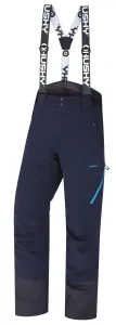 Husky  Mitaly M black blue, S Pánske lyžiarske nohavice