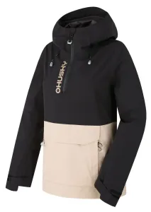 Husky  Nabbi L black/beige, L Dámska outdoorová bunda