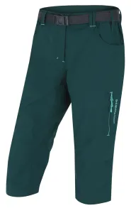 Women's 3/4 trousers HUSKY Klery L dk. putting green #7404437
