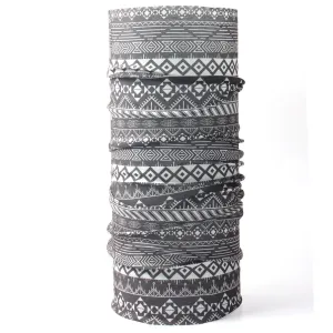 Husky  Printemp grey triangle stripes, UNI multifunkčná šatka