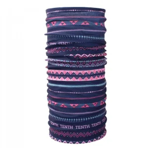Husky  Printemp pink triangle stripes, UNI multifunkčná šatka