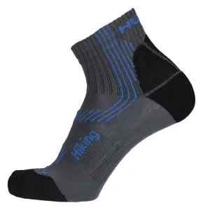Husky  Hiking New šedá/modrá, L(41-44) Ponožky